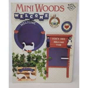 Mini Wood Painting Tole Craft Art Book And I Made‎ It Myself Mary Teager